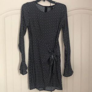 Forever 21 Black Spotty Dress